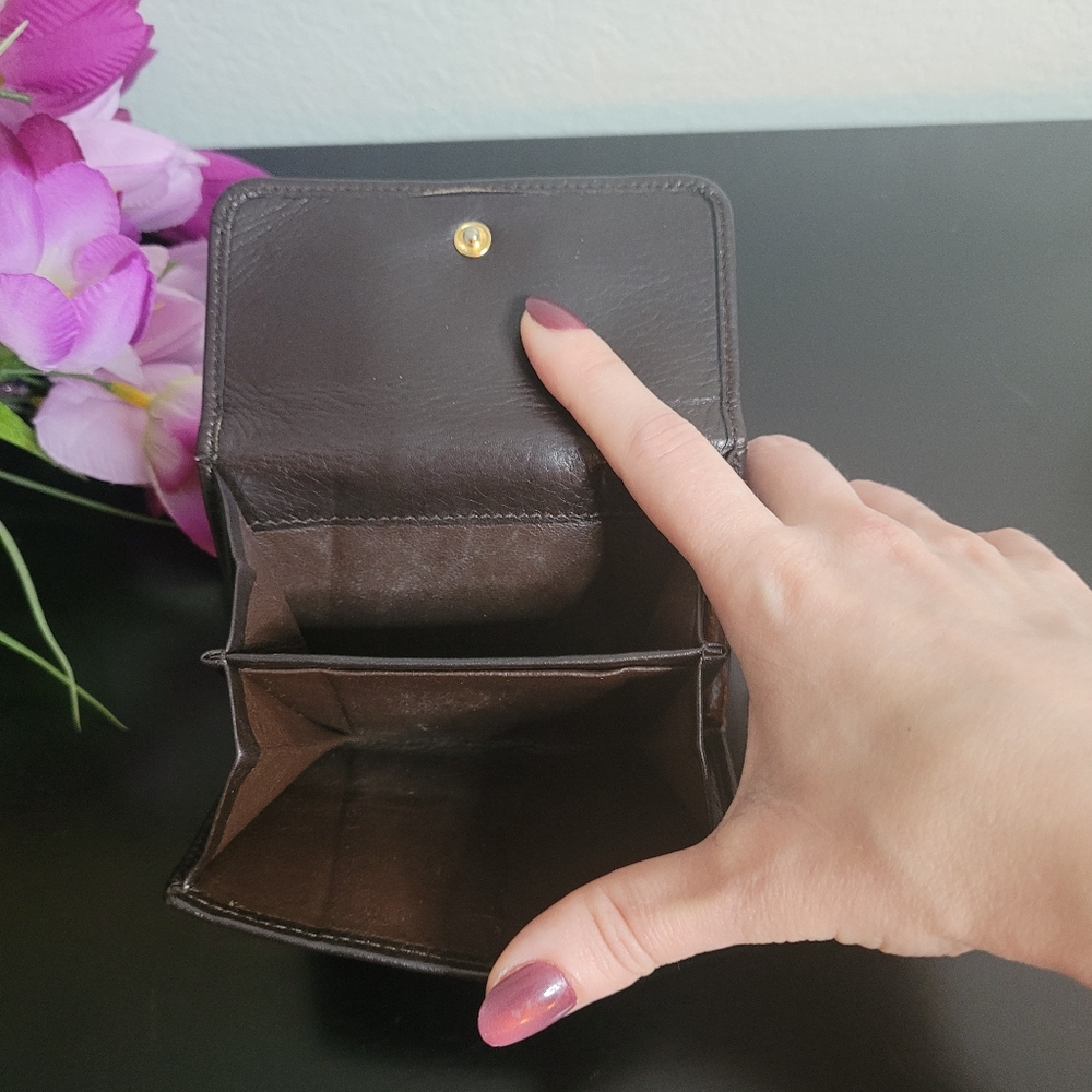 Gucci Vintage bamboo  leather  wallet - Picture 9 of 16